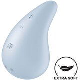 Satisfyer dew drop - vodoodporni klitorisni vibrator z možnostjo polnjenja (modri) | Shoptok.si