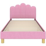  Posteljica za malčke z vzglavjem Roza 90 x 200 cm blago, (5000105647) | Shoptok.si