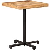 Bistro stolić četvrtasti 60 x 60 x 75 cm od grubog drva manga | shoptok.hr