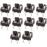 Rosfix MIKRO STIKALA 6X6 MM ZA DALJINSKE UPRAVLJALNIKE – VIŠINA TIPKE 5 MM | SET 10 KOSOV, (5000073654) | Shoptok.si