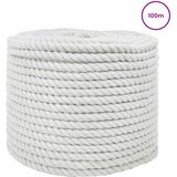  Konop Bijelo 1,2 x 1,2 x 10000 cm Pamuk | shoptok.hr