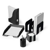 Durable stojalo za kataloge eco črno | Shoptok.si