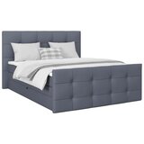 Modern Living Postelja Boxspring Josie-C, Sivomodra, 180x200 Cene