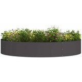  Prsten za saksiju 5 pcs Crna 120 x 120 x 20 cm Čelična vrata | Eponuda.com