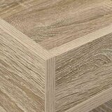  Stranska miza Sonoma hrast 30 x 30 x 56 cm Konstruiran les, (5000201867) | Shoptok.si