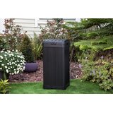 Keter Kanta za smeće s poklopcem Baltimore (D x Š x V: 41 x 41 x 87,4 cm, 125 l) | shoptok.hr
