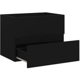  Set kupaonskog namještaja od iverice crni | shoptok.hr
