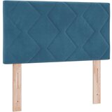 vidaXL Vzglavje Oblika Diamantnih Blokov Temno Modra 80 cm Žamet, (22008388) | Shoptok.si