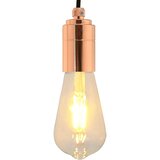 vidaXL Obeski za svetilke 2 kosa Rose Gold E27 | Shoptok.si