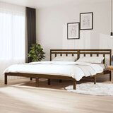 Za krevet od masivne borovine boja meda 200 x 200 cm | shoptok.hr