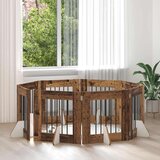  Vrata za pse z stojali 8 pcs Star les 60 x 60 cm Inženirski les, (5000232729) | Shoptok.si