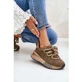 Boto Women's Suede Sneakers On Platform With Thick Lacing Artiker | shoptok.hr