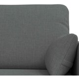 SOFA 2 pcs Tamno siva Metal | shoptok.hr
