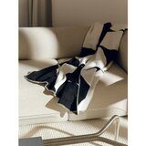 noo.ma Črno-kremno bela odeja 150x200 cm Tul – | Shoptok.si