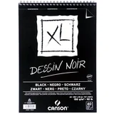 Canson Sp XL Dessin A3 150 g Black Blok za skiciranje