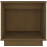  Nočna omarica medeno rjava 40x30x40 cm trdna borovina, (20731050) | Shoptok.si