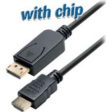 Transmedia DisplayPort plug to HDMI plug, 2,0 m | shoptok.hr