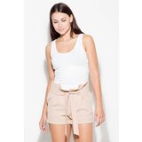 Katrus Shorts with elastic waist beige | Shoptok.si