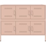  Komoda ružičasta 100,5 x 39 x 79 cm čelik | Eponuda.com