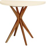 Ragaba Okrugao proširiv blagovaonski stol 45x90 cm Jubi – Cijene