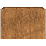 vidaXL Sadilica boja hrđe 120x80x80 cm od pohabanog čelika | shoptok.hr