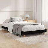 vidaXL Okvir za krevet crni 90x200 cm konstruirano drvo Cijene