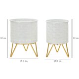 Mauro Ferretti Metalni stalci za tegle za cvijeće u setu 2 kom ø 16 cm (visina 20 cm) Carly – | shoptok.hr