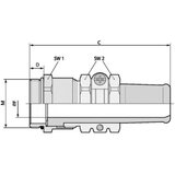  Kabelska uvodnica M20 mesing prirodne boje LappKabel SKINDICHT SR-SV-M 20X1,5/11/7 25 kom. | Eponuda.ba