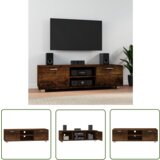 The Living Store TV omarica dimljeni hrast 140x40,5x35 cm inženirski les - TV Omarica, (21738318) | Shoptok.si