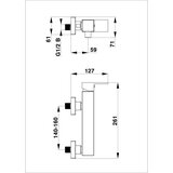 Unitas SQ baterija za tuš kadu 00494 | ePonuda.com