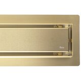 REA Bath Linijski odtok Neox brush gold 100 | Shoptok.si