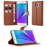 Cadorabo Ohišje, združljivo z Samsung Galaxy NOTE 5 v sedlo rjave barve - Zaščitni ovitek z magnetnim zapiranjem, stoječo funkcijo in režo za kartice, (20550781) | Shoptok.si