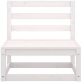  Sedežna garnitura 4-delna bela trdna borovina | Shoptok.si