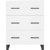  Visoka komoda bijela 69,5x34x180 cm konstruirano drvo | shoptok.hr