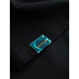 Ombre Men's Summer Vibe printed cotton tank top - black | ePonuda.com