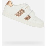 Geox White Girls Eclyper Sneakers - Girls | shoptok.hr