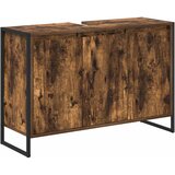  Kupaonski ormar Dimni hrast 90 x 30 x 60 cm Konstruirano drvo | shoptok.hr