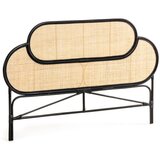 Kave Home vzglavje iz ratana s črnimi detajli Lalita, 170 x 120 cm | Shoptok.si