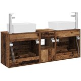  Set ormarića za kupaonicu 3 kom. Staro drvo 53 x 34,5 x 63 cm | shoptok.hr