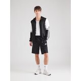 Adidas Športna jopa na zadrgo 'SQ25' črna / bela | Shoptok.si