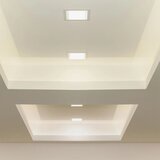  led ugradna svetiljka samsung čip LED/6W/230V 4000K 12x12 cm bela | Eponuda.com