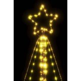 vidaXL Lučke za novoletno jelko 615 LED diod hladno tople bele 404,5cm | Shoptok.si