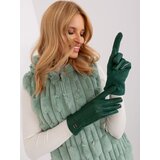 Wool Fashion Italia Gloves-AT-RK-239801.11-dark green | shoptok.hr