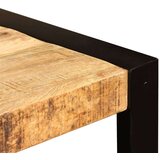  Jedilna miza iz masivnega neobdelanega mangovega lesa 120 cm | Shoptok.si