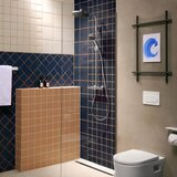 Hansgrohe 28078000 Activera S 240 EcoSmart 1jet stenska termostatska armatura s tuš setom | Shoptok.si