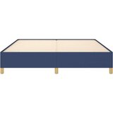  Posteljni okvir moder 180x200 cm blago, (20723306) | Shoptok.si