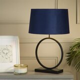 Searchlight EU93101AZ - Stona lampa ELEGANT 1xE27/60W/230V plava | Eponuda.com
