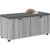  Klupa za hodnik s jastukom Sivi Sonoma 100 x 38 x 46 cm | Eponuda.ba