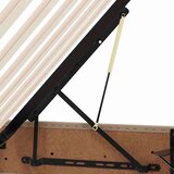  Krevet s od storage s madracem Kapućino 120 x 200 cm Lažna koža | shoptok.hr