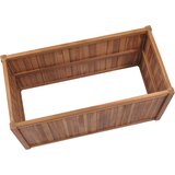  Povišena gredica 100 x 50 x 70 cm od masivne tikovine | shoptok.hr
